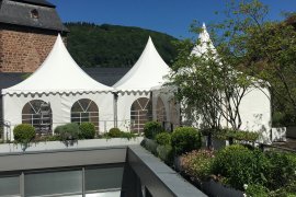Hochzeitszelte im Arthotel Heidelberg
