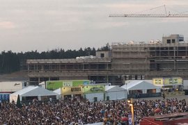 Ed Sheeran Konzert am Hockenheimring