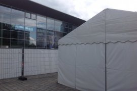 Multiflexzelt mit Systemkassetten in Ingolstadt