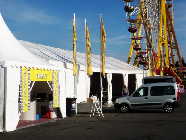 Messezelt am Hockenheimring