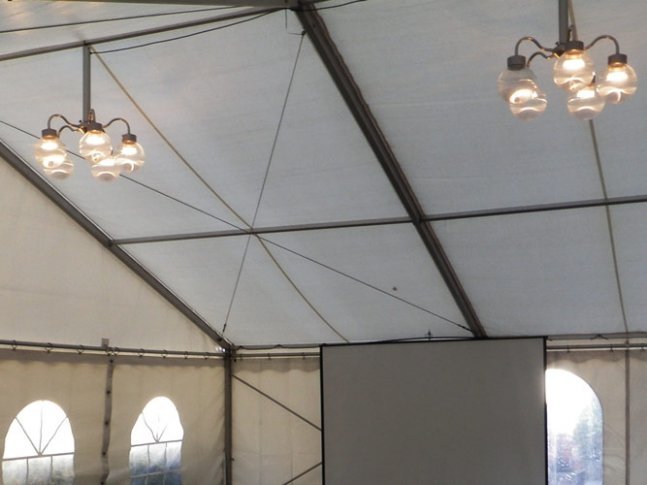 Präsentationszelt in Speyer