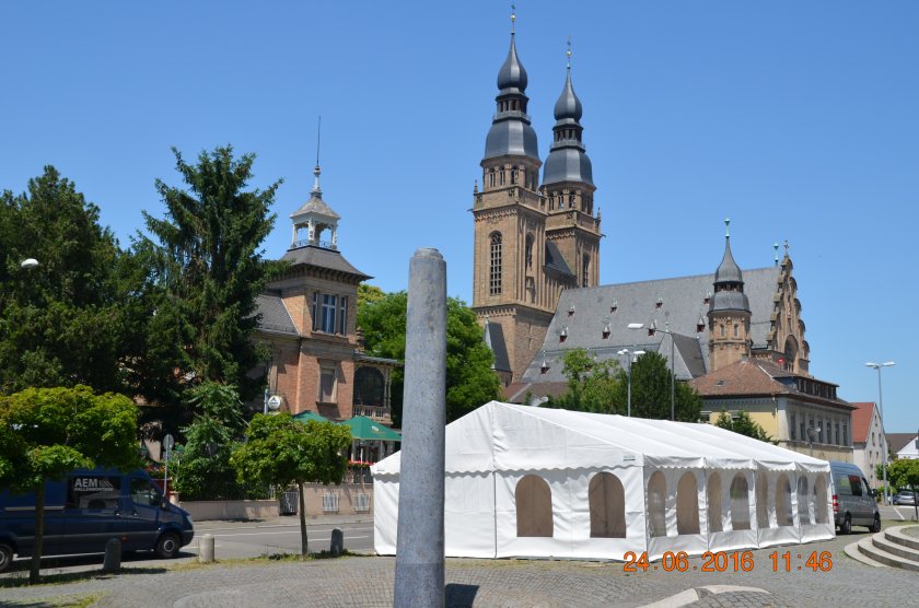 Partyzelt in Speyer