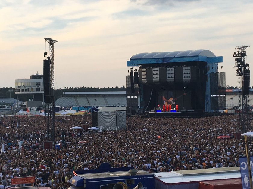 Ed Sheeran Konzert am Hockenheimring